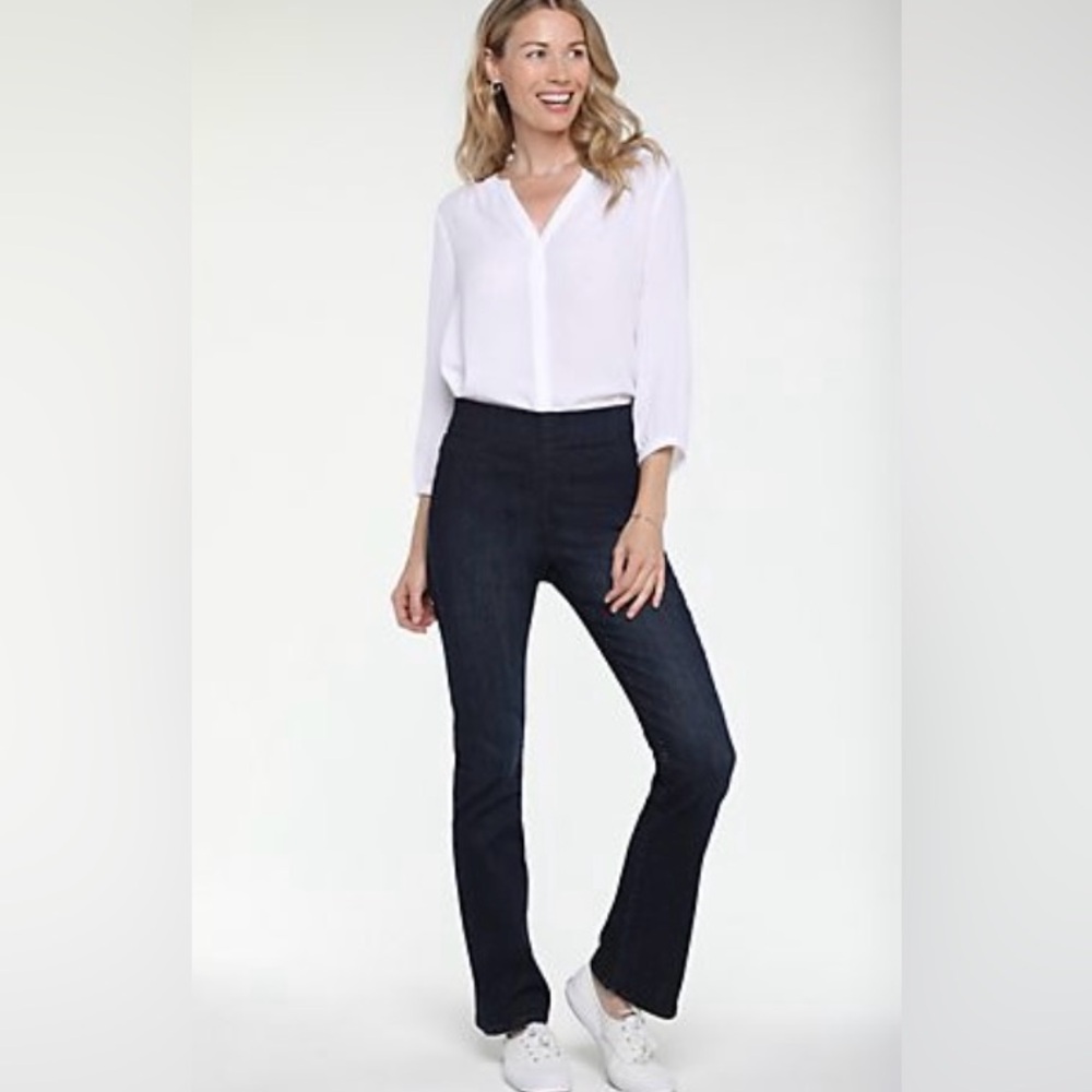 NWT - NYDJ Spanspring Pull-On Slim Bootcut Jeans - Kenzie - Size M (6-8-10)
